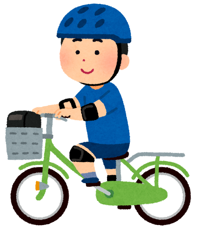 人気のダウンロード ヘルメット 自転車 イラスト 無料